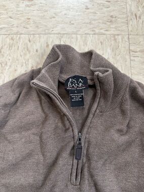 Jos. A. Bank Half-Zip Sweater - Brown